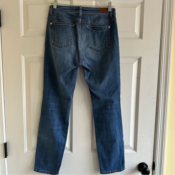 Judy Blue High Rise Tummy Control Mom Straight Leg Denim Jeans Size 29 - Picture 7 of 9